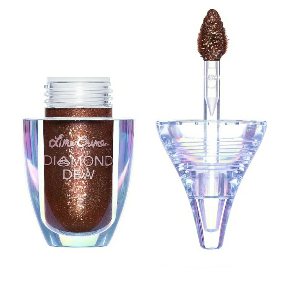 ❇️CHOCOLATE DIAMOND Lime Crime DISCONTINUED Diamond Dew Liquid Eyeshadow NWT